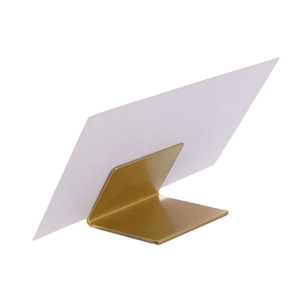 Table Number Gold - Supporti per Numeri da Tavolo in