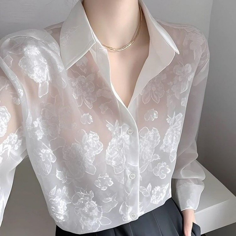 Good Floral & Wedding Decor Supply - Camicia con protezione solare da donna