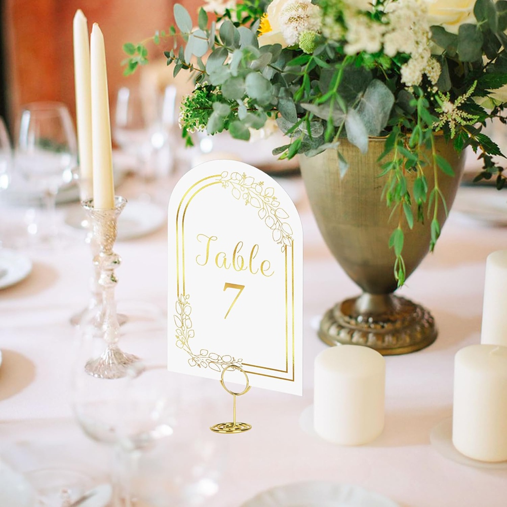 AT19 – Numeri da tavolo per ma - Table Number Gold recensione e prezzo