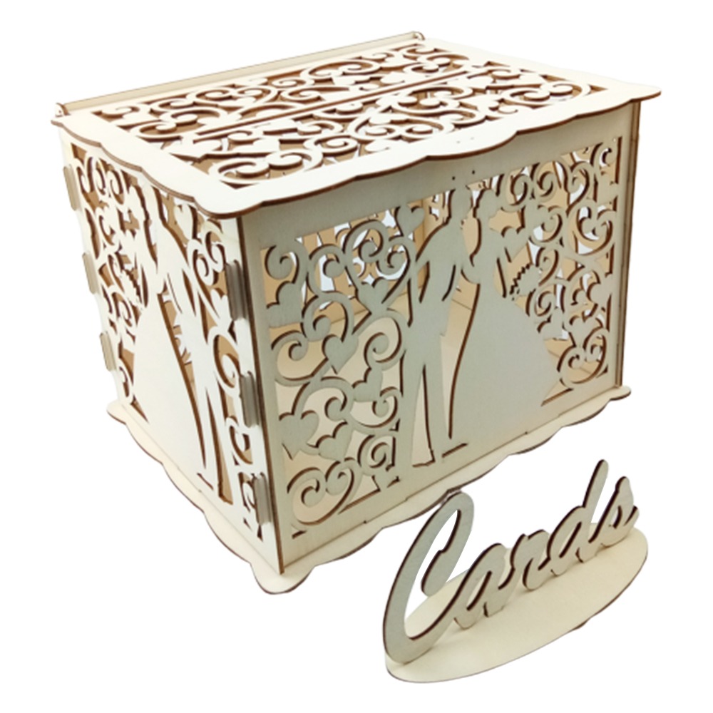 Scatola in legno per biglietti - Wedding Card Box recensione e prezzo