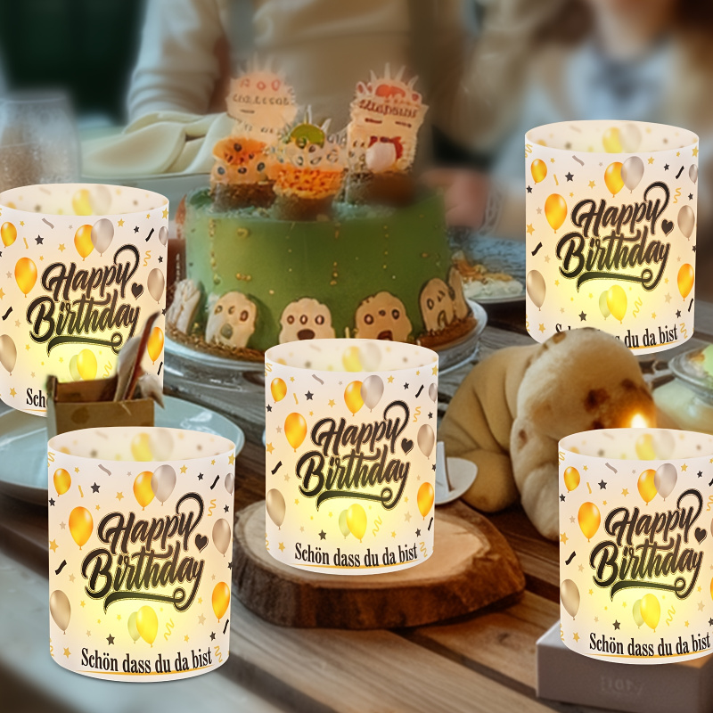 6 pz. Paralumi per lampada da  - Table Number Gold recensione e prezzo