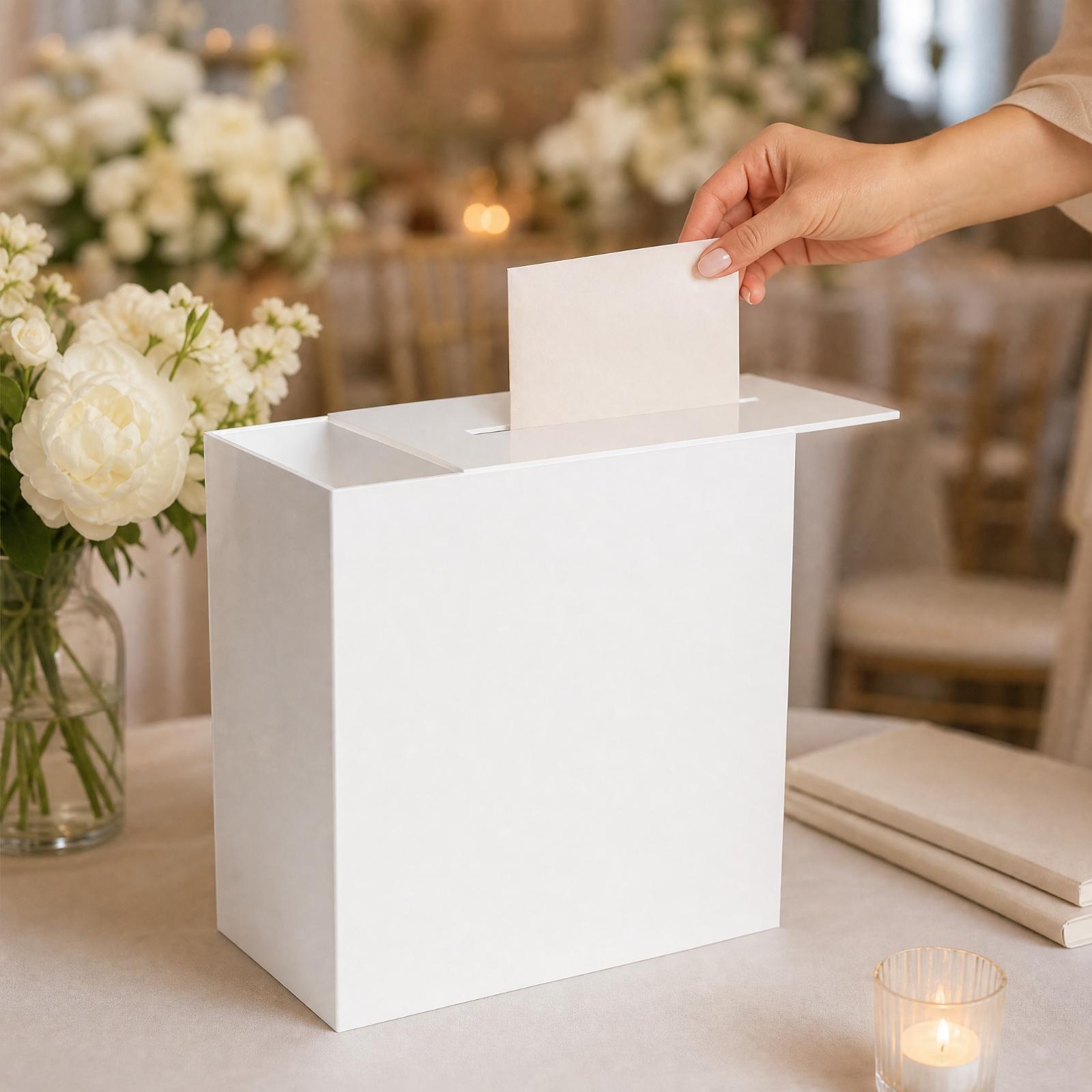 Scatola trasparente in acrilic - Wedding Card Box recensione e prezzo
